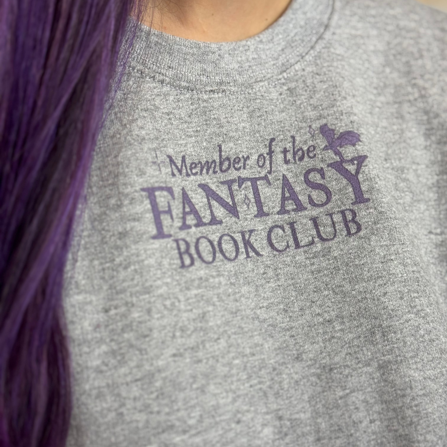 Sweatshirt | Fantasy Reader Book Club | Druck farbig | Bookish Sweatshirt