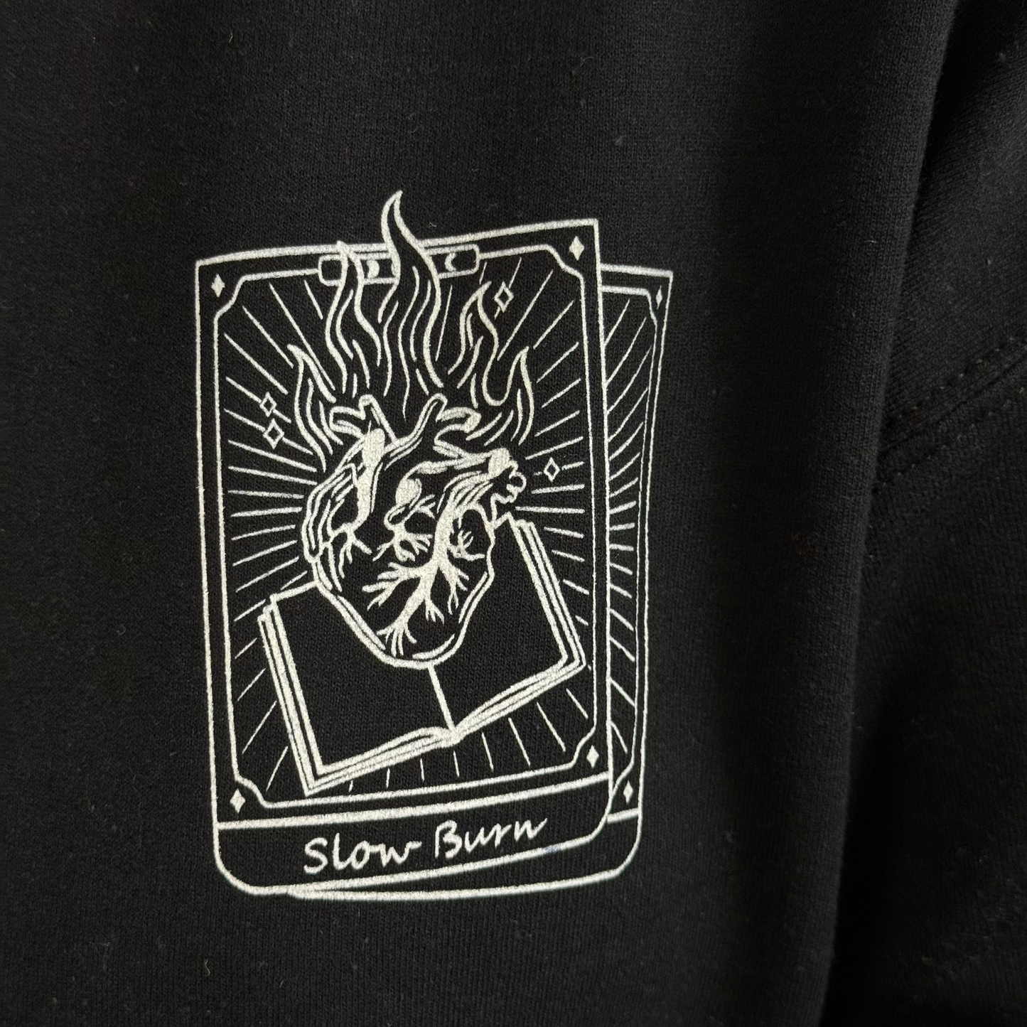 Hoodie | Slow Burn Tarot | Druck | Bookish Hoodie