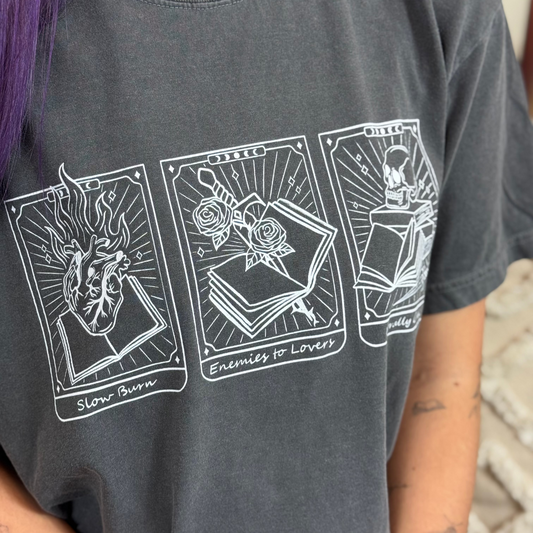 Premium Shirt | Trope Tarot | Druck | Bookish T-Shirt