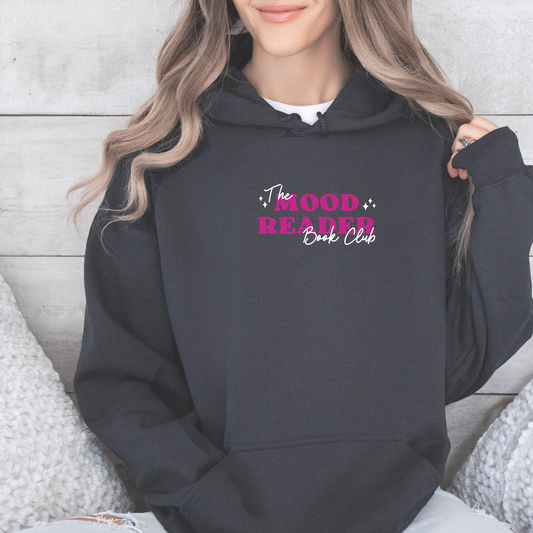 Hoodie | Mood Reader | bestickt | Bookish Hoodie