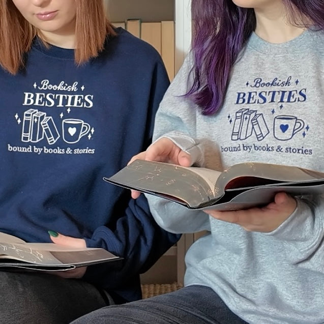 Sweatshirt | Bookish Besties | bestickt