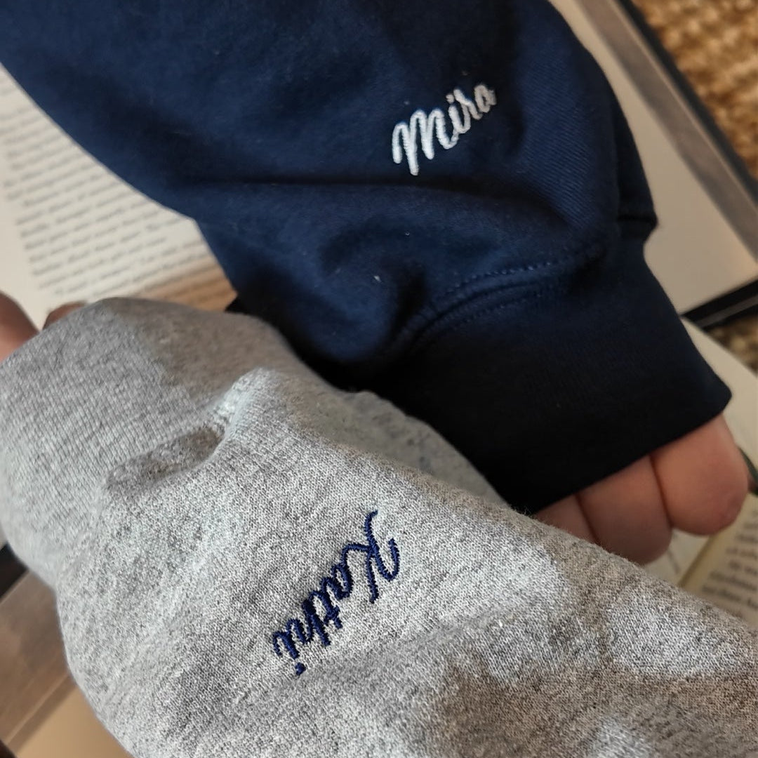 Sweatshirt | Bookish Besties | personalisiert | bestickt