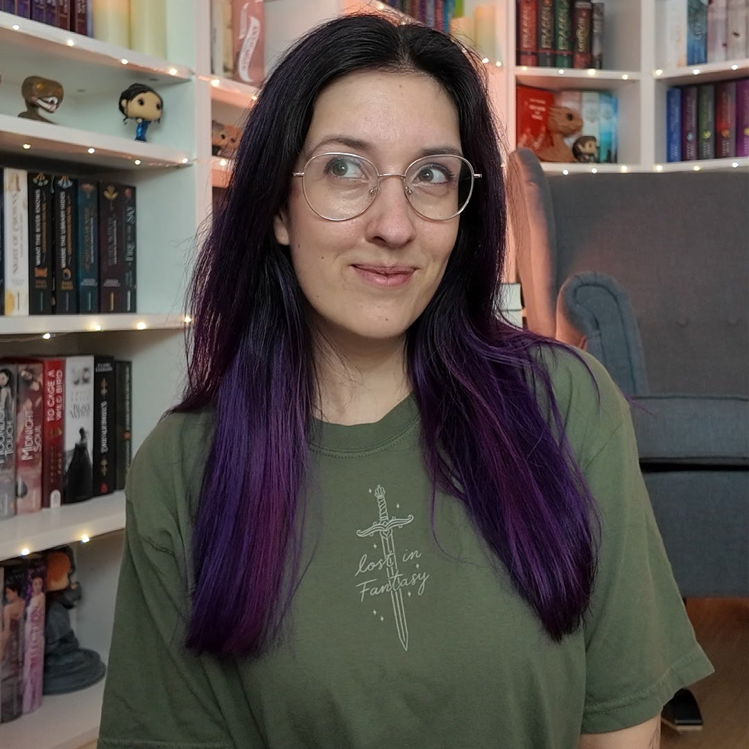 Bookish Fantasy T-Shirt - Fantasy Sword