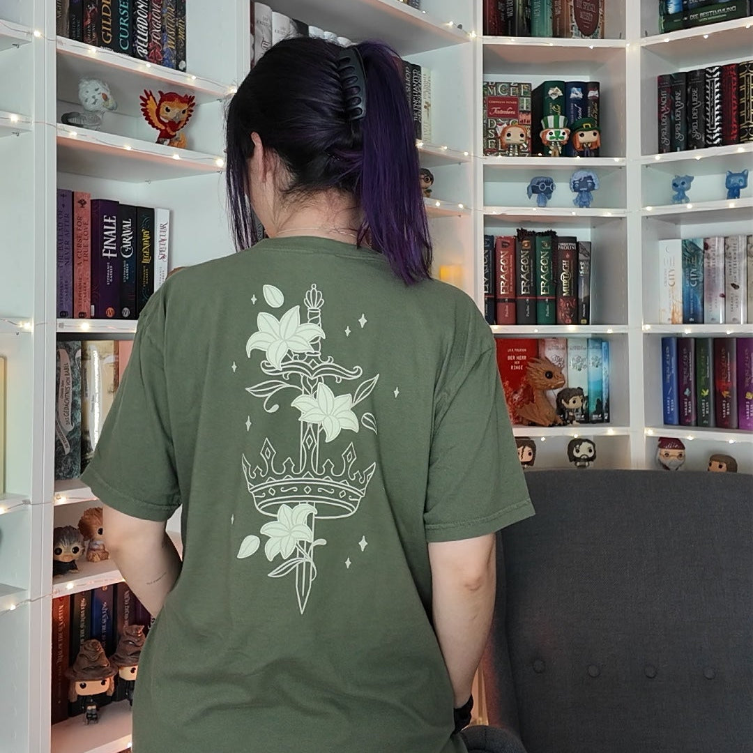 Bookish Fantasy T-Shirt - Fantasy Sword