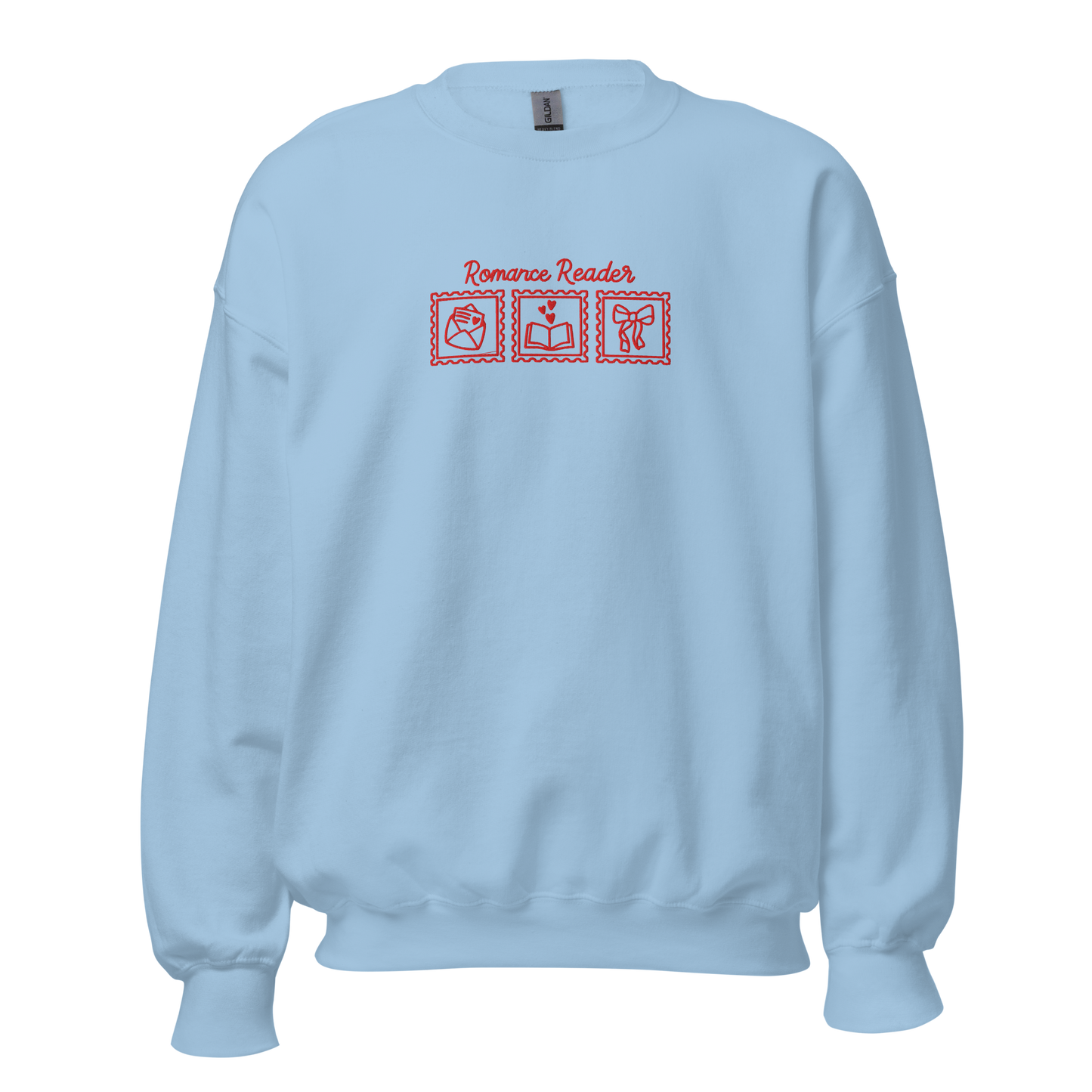 bookish sweatshirt romance schriftzug stickerei