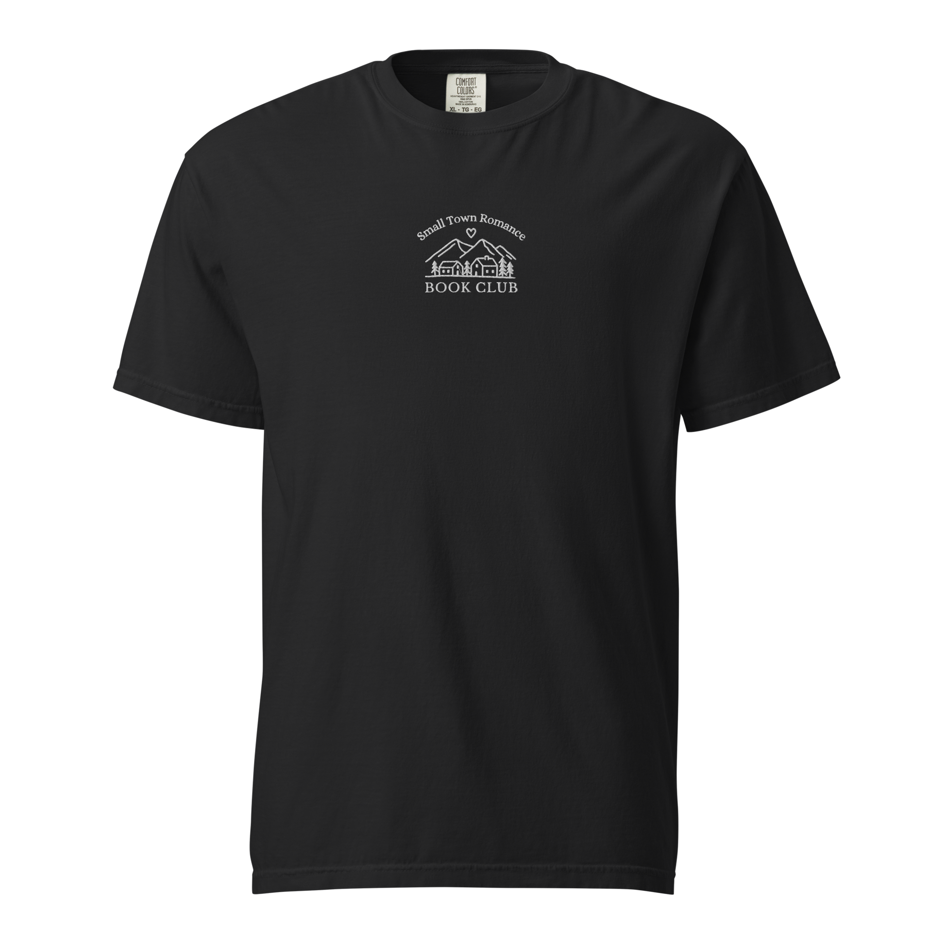 Small Town Romance Book Club Shirt Black