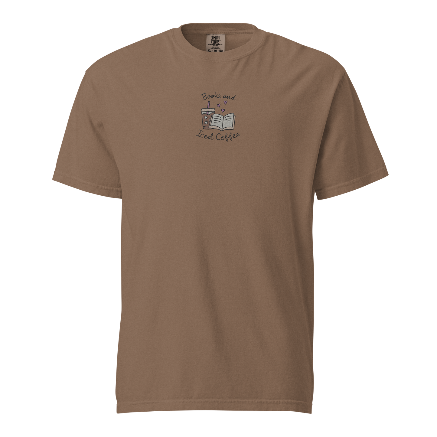 Books and Iced Coffe Shirt